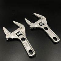 廠家直銷(xiāo)衛(wèi)浴扳手專(zhuān)用工具大開(kāi)口扳手鋁合金活板手水暖管子扳手