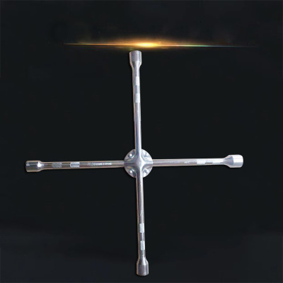 廠家供應(yīng)十字架輪胎扳手18寸20寸絡(luò)釩鋼套筒十字扳手 規(guī)格齊全