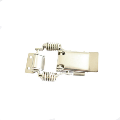 鴨嘴不銹鋼搭扣不銹鋼箱扣304彈簧金屬鎖扣定做各種異形沖壓件