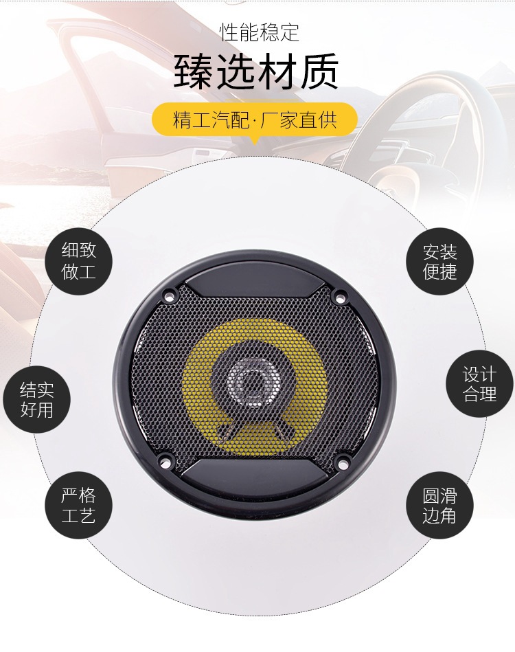 廠家供應 通用型全頻喇叭 4寸70磁同軸喇叭 SG4020-01T1喇叭