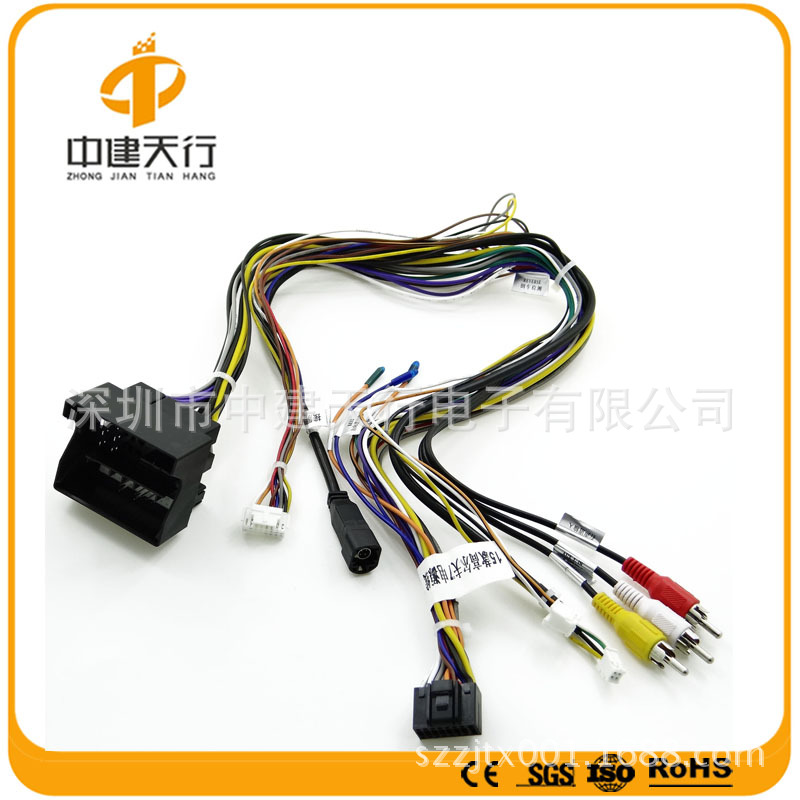 掌訊（T3）方案系列 15款高爾夫7電源線（帶原車USB）