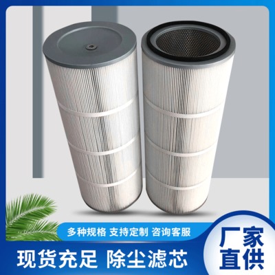 廠家供應(yīng)打磨臺除塵濾筒 粉塵回收除塵濾芯 可定制