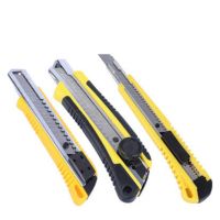 鷹之印美工刀 介刀 墻紙刀壁紙刀 切割刀 自動鎖定內(nèi)置刀片