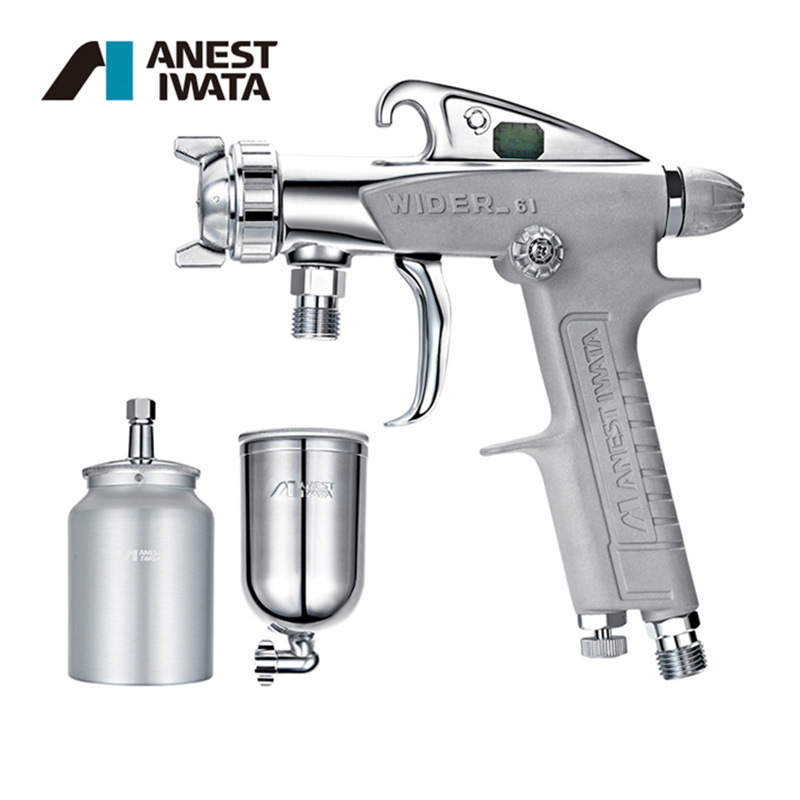 日本巖田W-61噴槍進(jìn)口手動噴槍氣動家具油漆噴槍高霧化修補噴漆槍