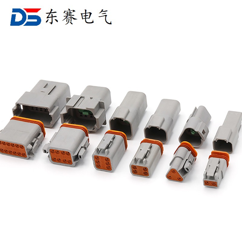 DT06-4P DT04-4S 汽車接插件 德馳連接器 2P 3P 4P 6P 8P 12P