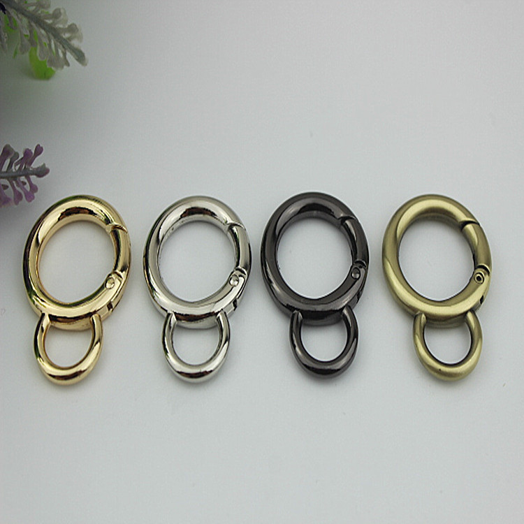 內(nèi)徑2厘米開口彈簧圈6分8字圈連接扣箱包包五金配件鉤扣 開口圓環(huán)