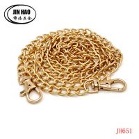 箱包五金鏈條金屬 DIY手工包包肩帶鐵鏈條配狗扣廠家直供
