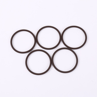 磨砂低硬度60棕色氟膠O型圈 壓縮機(jī)用耐乙醇O形密封圈廠家供應(yīng)