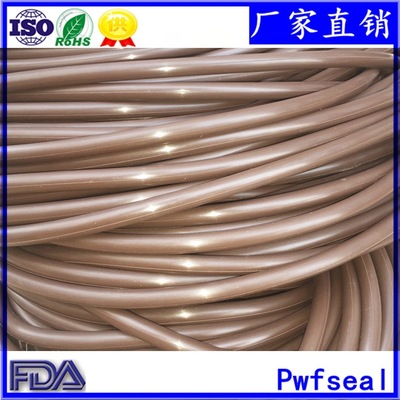 大尺寸棕色氟膠O圈 線徑6.99/8.6 內(nèi)徑665/580耐磨耐溫FKM密封圈