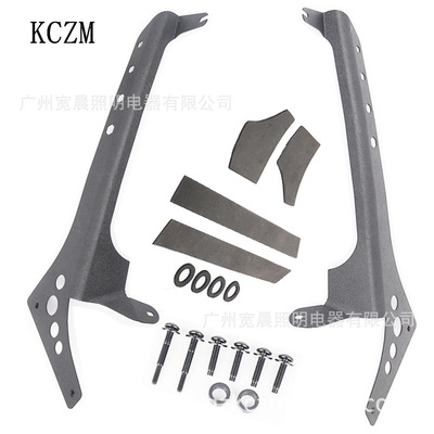 適用于牧馬人JL/JLU車頂條燈支架 52寸長條射燈車窗A柱大支架