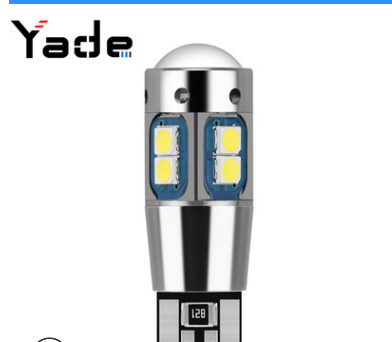 LED示寬燈T10 3030 10SMD 汽車canbus解碼高亮小燈 牌照燈 閱讀燈