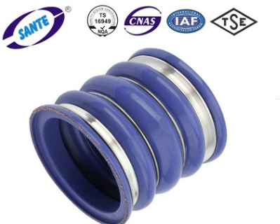 廠家直供歐系卡車重卡VOLVO沃爾沃增壓器中冷器硅膠管11110730