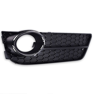 適用奧迪A5 09-12年霧燈框蜂窩下格柵黑色8T0807681L 8T0807682R