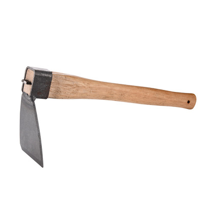 木柄鋤頭農(nóng)用戶外翻地除草耙子鐵鍬農(nóng)具種菜種花園藝工具廠家直銷