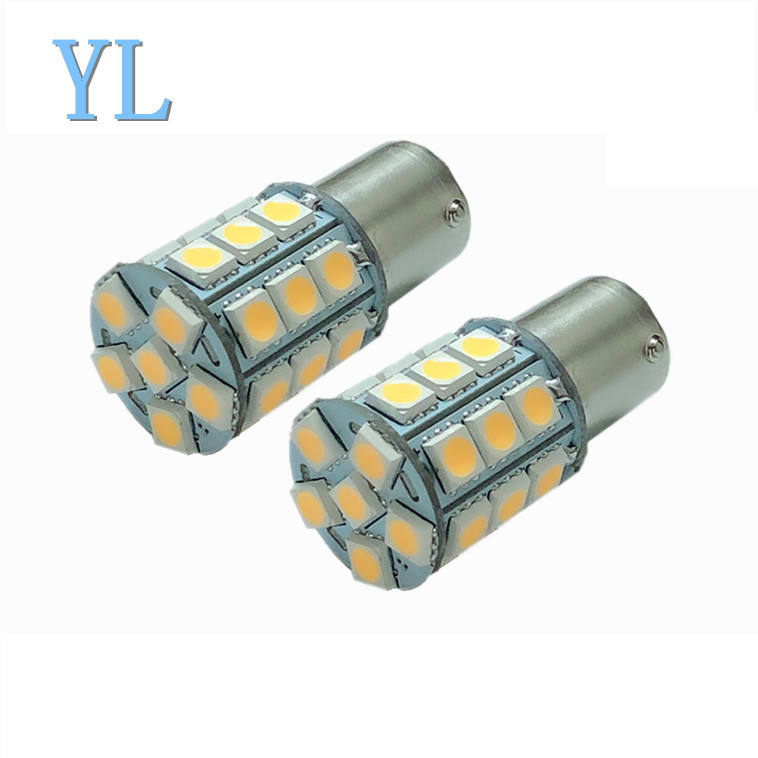 易萊光電供貨 1156 1157 27SMD 5050 LED轉(zhuǎn)向燈 剎車燈 批發(fā)定制