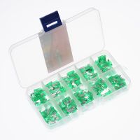 跨境MINI迷你汽車插片保險絲盒裝迷你型汽車保險片汽車小保險絲