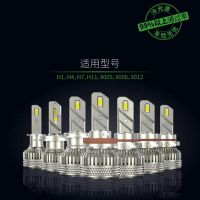 大功率X6汽車(chē)LED燈泡 高亮H7聚光迷你led車(chē)燈遠(yuǎn)近光一體H4H119005