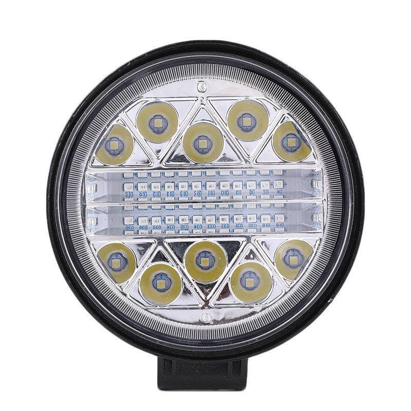 外貿(mào)led汽車(chē)工作燈大視野卡車(chē)行駛燈越野車(chē)射燈 改裝車(chē)燈102w圓形