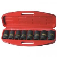 鷹之印工具 8件25MM風(fēng)動(dòng)六角加長(zhǎng)套筒組合套裝 氣動(dòng)風(fēng)炮套筒91601