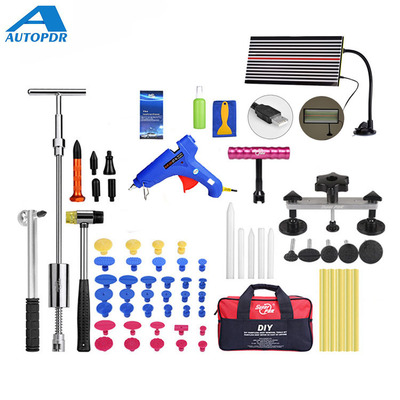 汽車(chē)凹陷修復(fù)工具冰雹坑拉拔器凹痕修復(fù)器冰雹坑修理套裝工廠批發(fā)