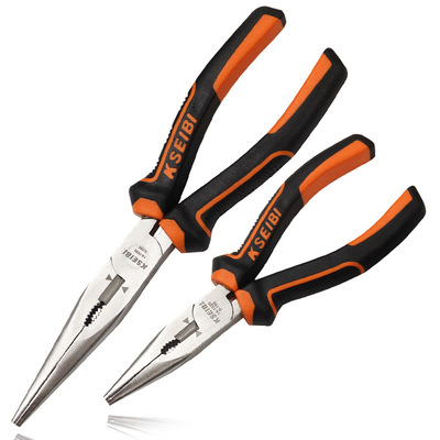 尖嘴鉗多功能8寸鉗子剪鐵絲尖嘴鉗尖口鉗160MM尖嘴鉗6寸廠家直銷