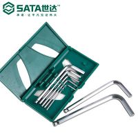 Sata/世達五金工具7件球頭內(nèi)六角扳手組套09125/09127套裝