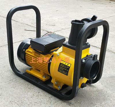 贊馬4寸電機泵農(nóng)田灌溉泵220V水泵3kW電泵魚塘管道排水防汛抗旱泵