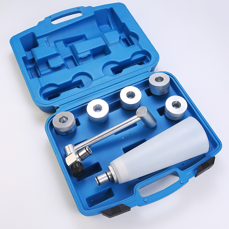 汽車加機油漏斗 機油加注漏斗 鋁合金工具7件套機油漏斗