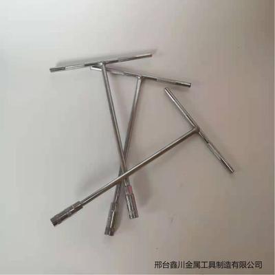 普通加長T型鏡面鍍鉻扳手貨源廠家直供批發(fā)T型套筒扳手外六角扳手