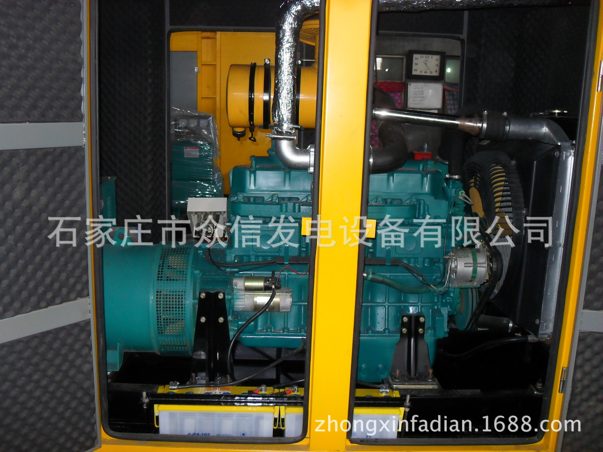 裕興100kw靜音發(fā)電機(jī)組 (1)