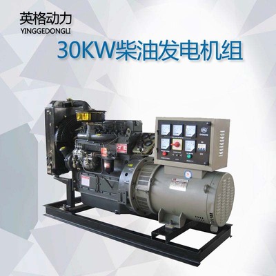 供應(yīng)30KW 50KW 100KW發(fā)電機 小型柴油發(fā)電機組 發(fā)電機組廠家批發(fā)