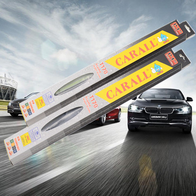 批發(fā)汽車通用無骨雨刮卡爾雨刮片CARALL卡爾t170三段式U型雨刮器