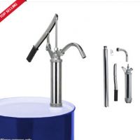 廠家直銷歐美熱銷鍍鉻手壓泵 手動泵 桶泵 200L油桶專用