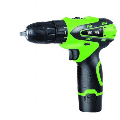 聚將12V單雙速鋰電充電式手槍鉆多用途電起子電動螺絲刀廠家直售