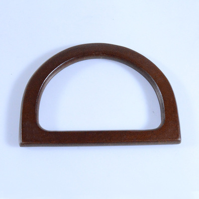 D形木手挽 箱包木手挽 半圓形木提手 手袋提手 DIY箱包五金配件