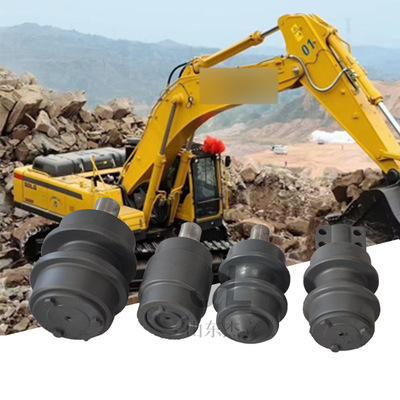 廠家供應(yīng)SK260拖鏈輪 20噸托輪 挖掘機(jī)配件可批發(fā)