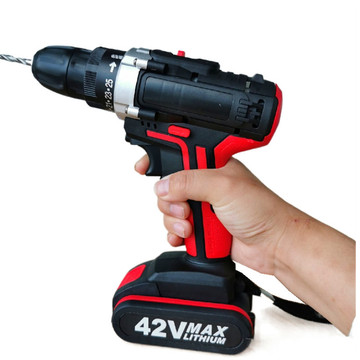 多功能充電鉆鋰電鉆沖擊鉆電轉(zhuǎn)電動螺絲刀起子機(jī)手電鉆手槍鉆