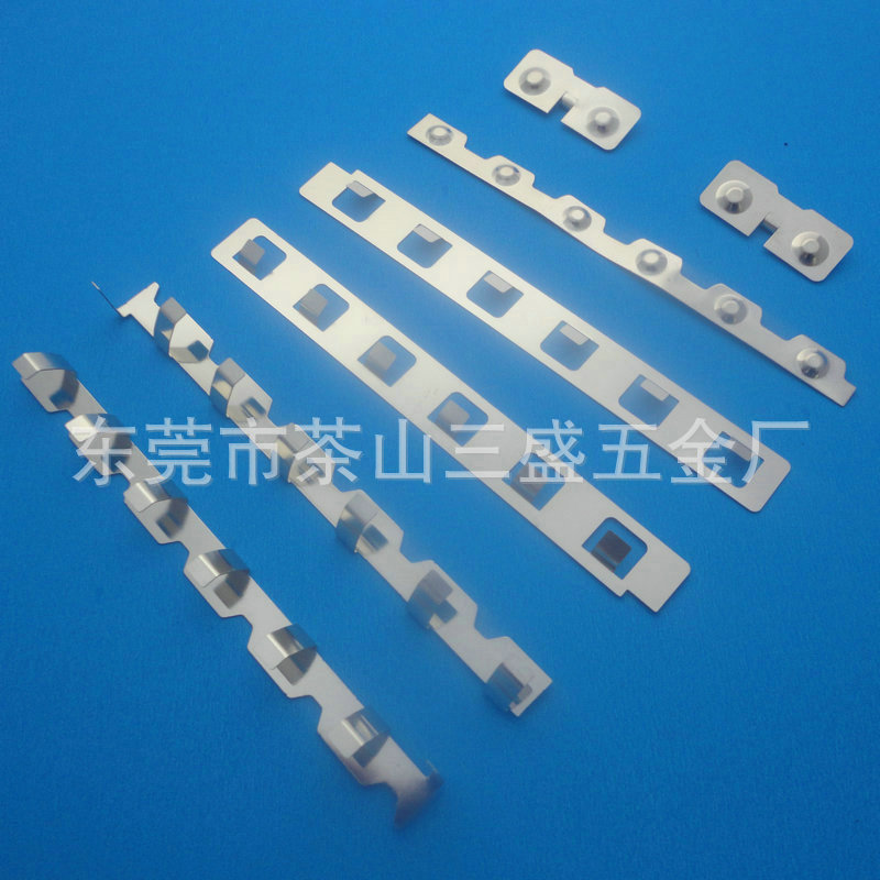 生產(chǎn) 精密錳鋼沖壓件  圓形電子鋼板沖壓件