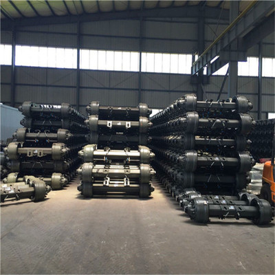 美式24噸 28噸掛車單點懸掛系統(tǒng) 高平臺懸掛 空氣懸掛