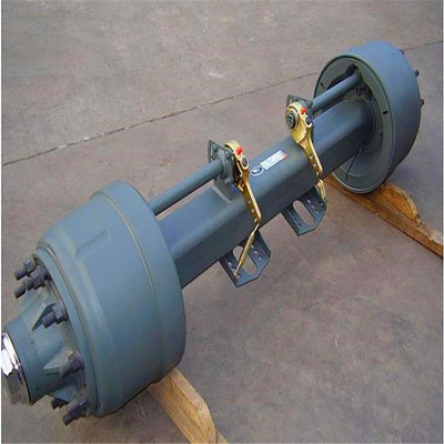 供應(yīng)24T單點懸掛 鼓式單點懸掛 半掛車特種車車橋品質(zhì)保