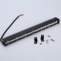 小單排長(zhǎng)條燈12LED 36W 汽車(chē)LED工作燈 越野車(chē)頂燈 改裝射燈霧燈