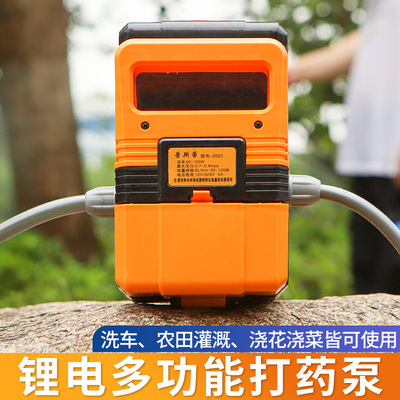 交流鋰電兩用噴霧器洗車槍園林灌溉神器洗車機噴水槍噴水器澆菜機