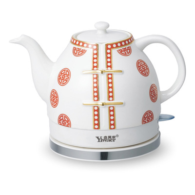 廠家直銷景德鎮(zhèn)陶瓷電熱水壺批發(fā)自動(dòng)斷電電水壺泡茶壺