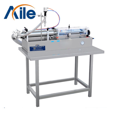 氣動半自動化妝品醫(yī)用灌裝機臥式定量洗衣液蜂蜜分裝機灌裝設(shè)備