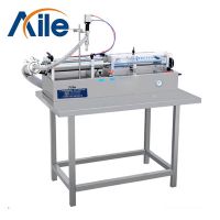 氣動半自動化妝品醫(yī)用灌裝機臥式定量洗衣液蜂蜜分裝機灌裝設(shè)備