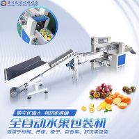 佛山廠家直供全自動(dòng)檸檬包裝機(jī)高速柑橘打包機(jī)現(xiàn)貨批發(fā)水果套袋機(jī)