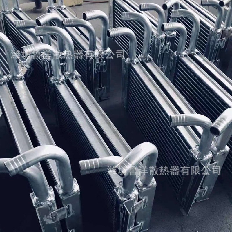 叉車 鏟車 裝載機(jī)工程車液壓油散熱器 水箱 高壓油散 全鋁 水箱