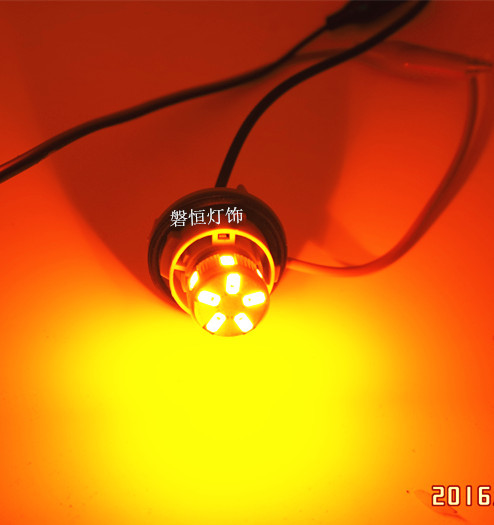雅馬哈轉(zhuǎn)向燈 1156歪腳11SMD5730 剎車燈 倒車燈 行車燈
