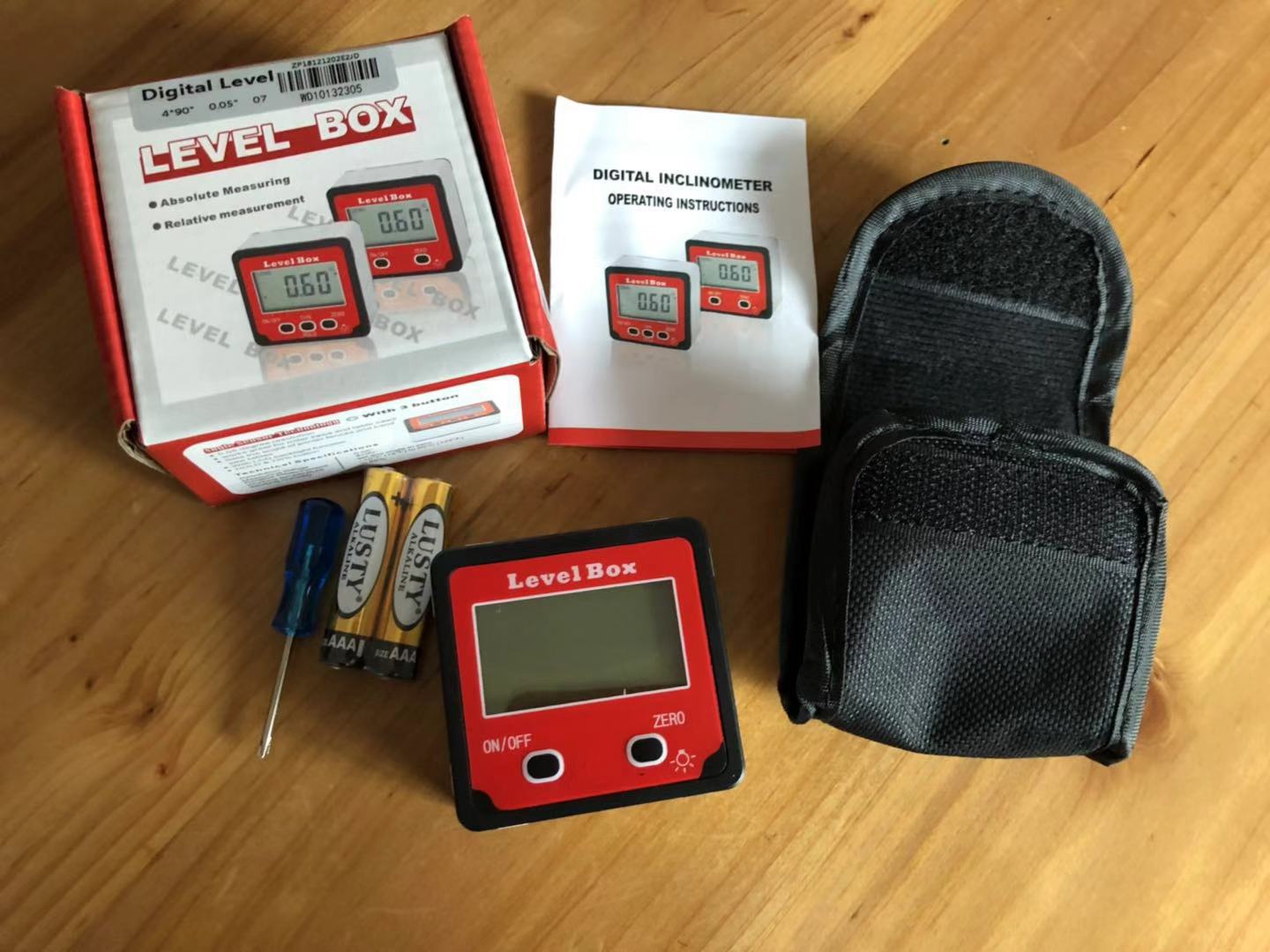 紅色傾角盒紙盒