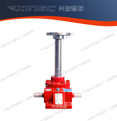 廠家批發(fā)小型電動絲桿升降機(jī)臺灣版HK蝸輪絲桿升降機(jī)立式手搖升降